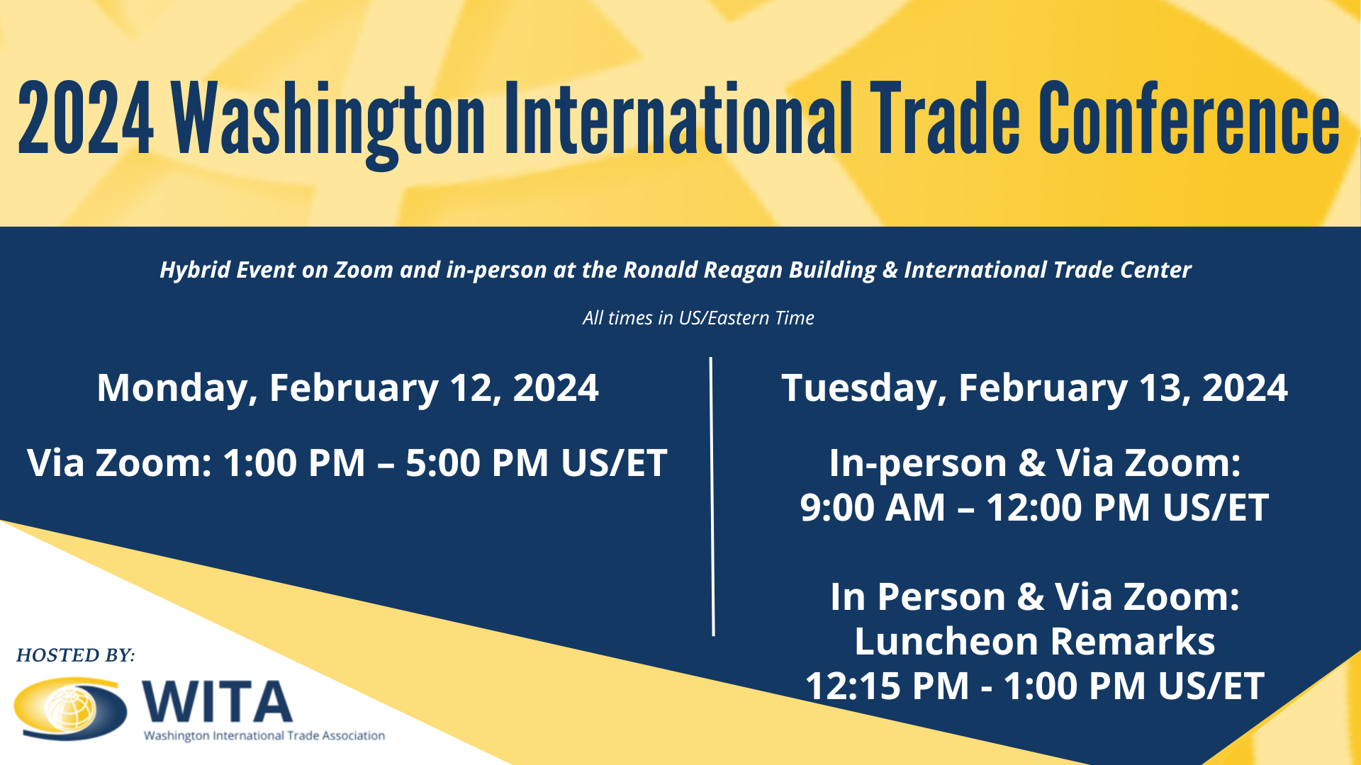 2024 Washington International Trade Conference WITA