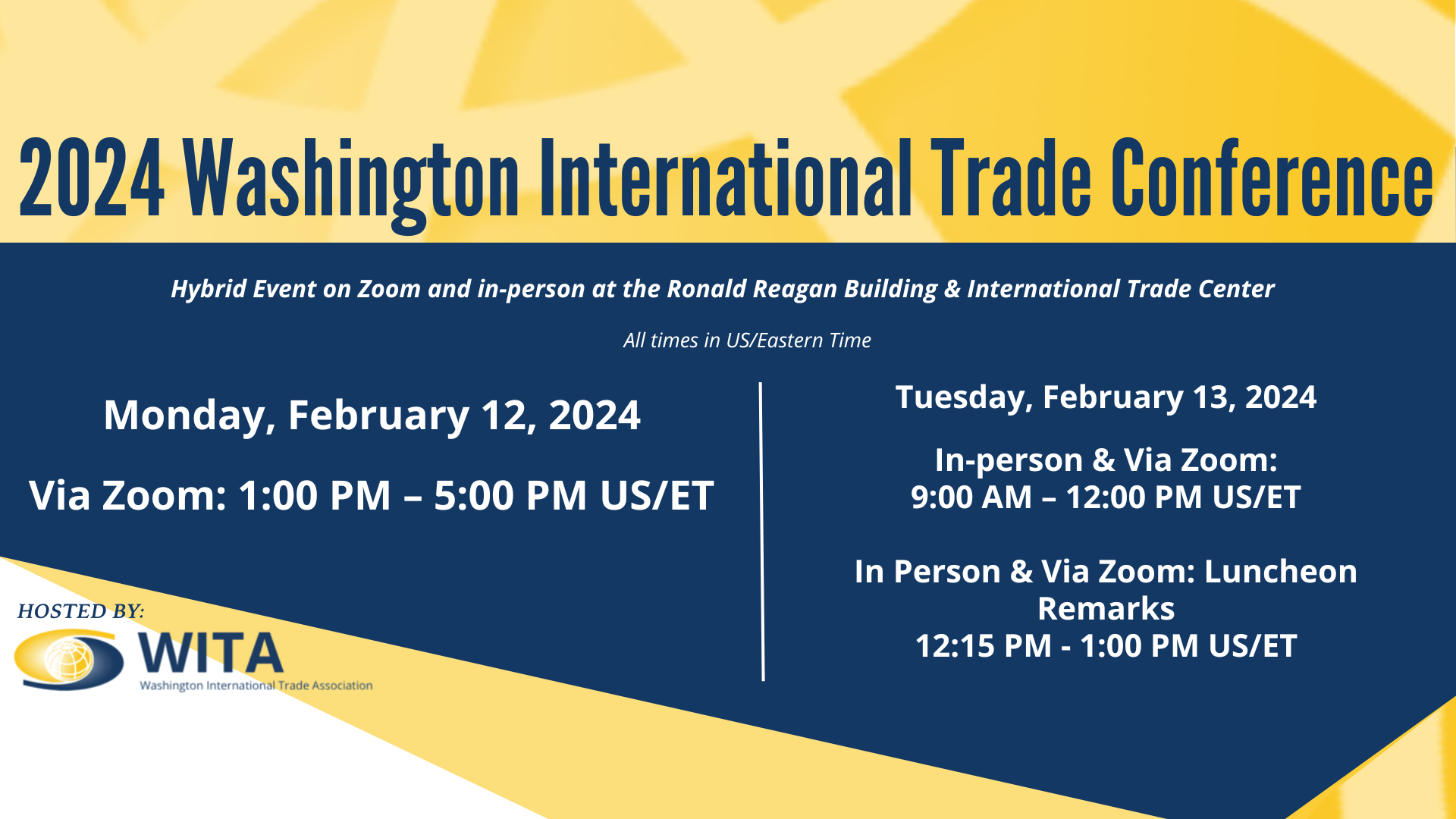2024 Washington International Trade Conference WITA